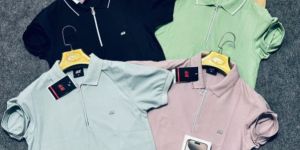 H&M Zip Collar Tshirt