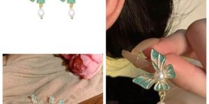 RFF310ERN2PCRGLGRN Western Artificial Earrings