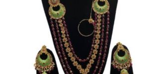 RFFX104BRDJL1STMLGR&RD Bridal Jewelry Set