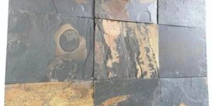 Black Rustic Slate Stone Slab