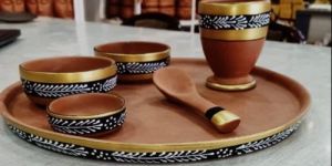 Designer Clay Dinner Set