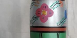 Printed Clay Water Bottle