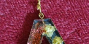 Alphabet Letter Keychain