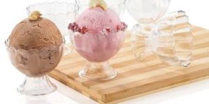 6 Piece Plastic Ice Cream Bowl Set