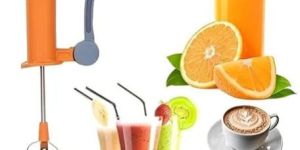 Orange Manual Hand Blender