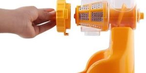 Orange Plastic Hand Juicer