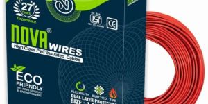 1.5 Sq Mm Nova Wires Red High Class PVC Insulated Cables
