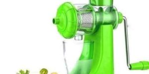 Plastic Hand Juicer with Steel