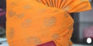 Designer Orange Turban