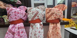 Designer Wedding Wear Printed Turban