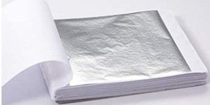 GSWC 3x5 Inch Edible Silver Leaf