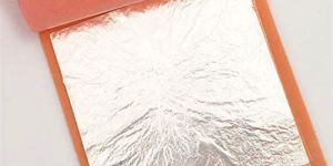 GSWC 4x6 Inch Edible Silver Leaf