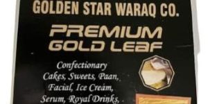 GSWC 50x75 Mm 24K Gold Foil Sheets