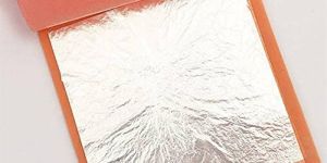 Non Toxic & Tasteless Silver Leaves