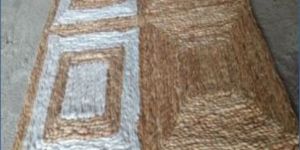 Rectangular Jute Handloom Rug