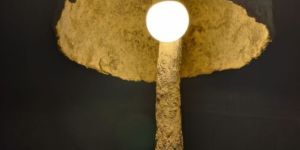 Paper Mache Lamp