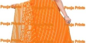 60 Gram Georgette Dyed Fabric