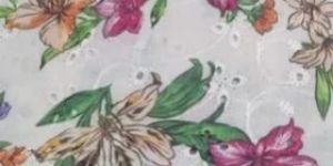 Digital Printing on Schiffli Polyester Fabric