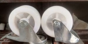 3 Inch White Trolley Caster Wheel