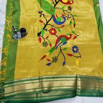 Kadiyal Paithani Saree
