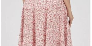 Ladies Panelled Printed Skirt