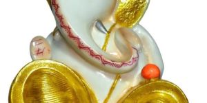 Polyresin Marble Dust Lord Ganesh Statue