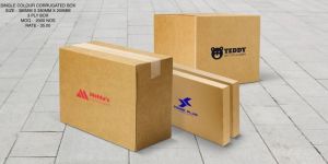 Single Printed Corrugated Box