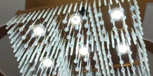 Rectangular Hanging Chandelier