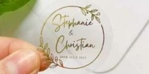 Stephanie Christian Label Packaging Stickers