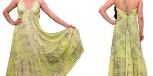 Polyester Long Dress