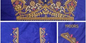 Aari Work Blouse Piece