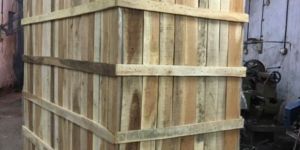 Wooden Big Parcel Shipping Box