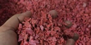 Soft PVC Regrind Red