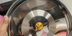 26g Mirror Polish Silver Touch Dinner Plate