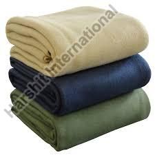 Fleece Plain Blanket (300Gm)