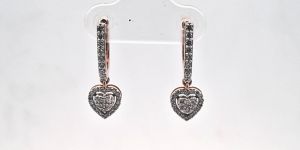 Diamond Drop Earrings