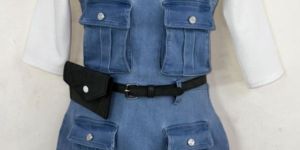 Girls Denim Dress