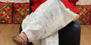 Cotton Chikankari Salwar Suit Set