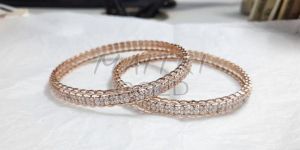 Ladies Fancy Gold Bangles