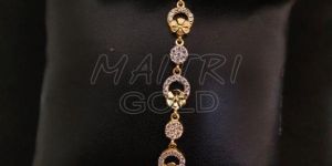 Ladies Fancy Gold Bracelet