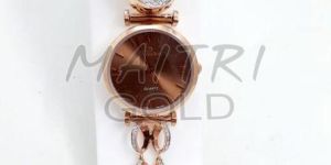 Ladies Modern Gold Watch