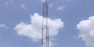 Galvanized Telecom Tower