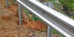 W Beam Crash Barrier