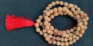 5 Mukhi Brown Rudraksha Mala