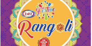 Rangoli Colour - 5 Pieces - Tray