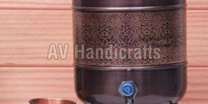 Pure Copper 5 Liter Matka Water Dispenser