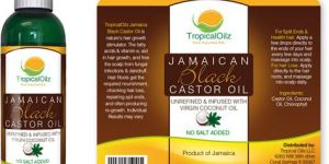 Hair Oil Bottle Labels