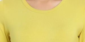 Bamboo Yellow Full Sleeve T-Shirt