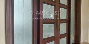 Stained Glass Door Panel