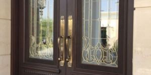 Stained Glass Main Entrance Door